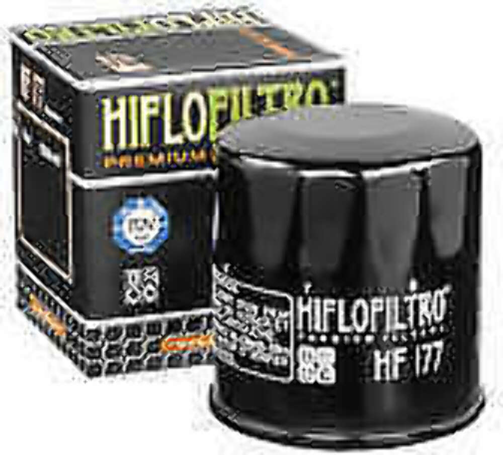 Black HiFloFiltro Oil Filter 0712-0044