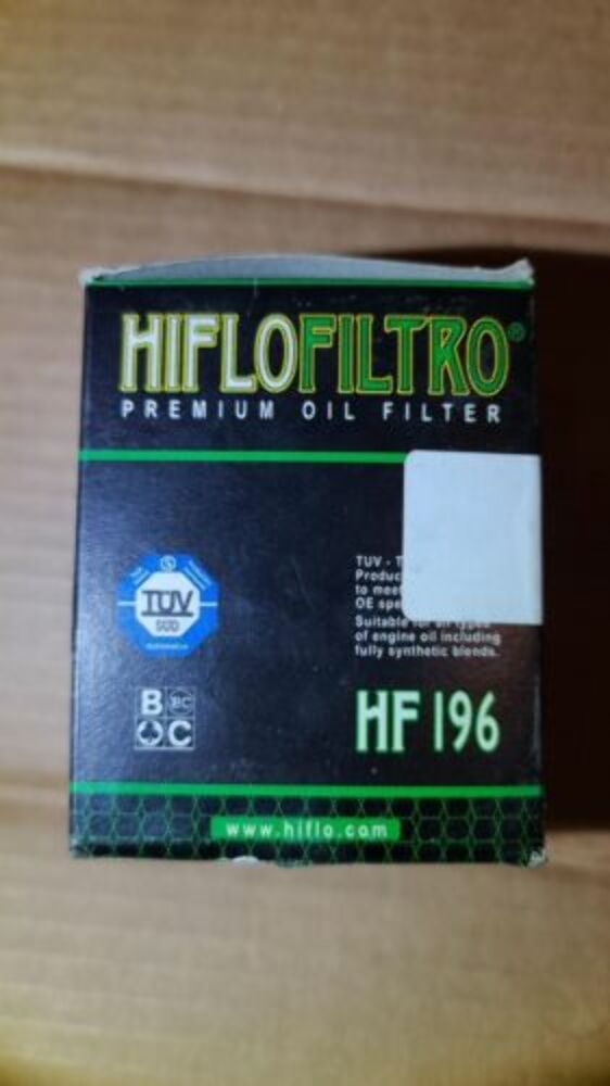 HifloFiltro Oil Filter HF196 Premium Oil Filter