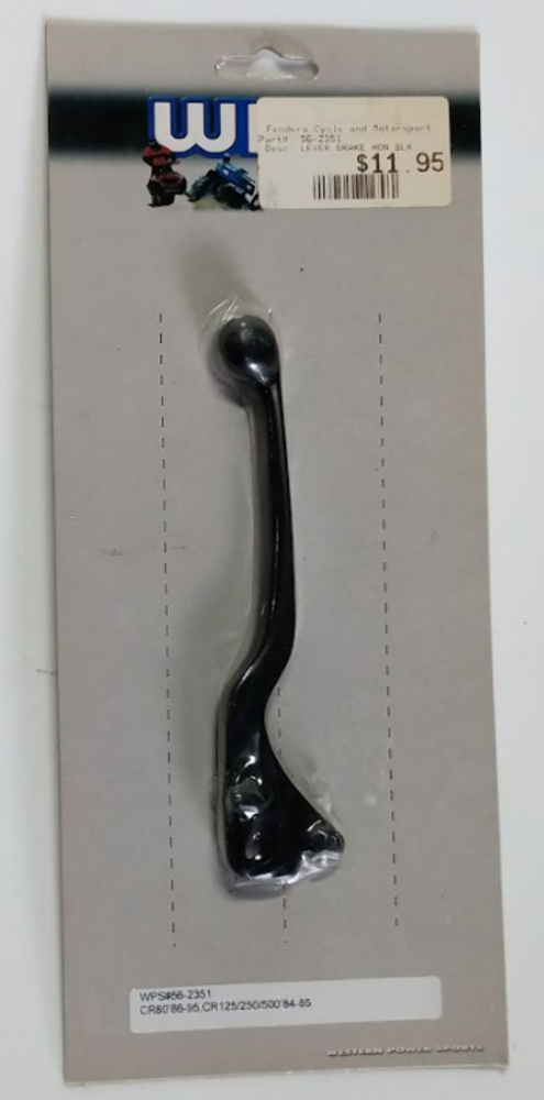 WPS 56-2351 Brake Lever Silver