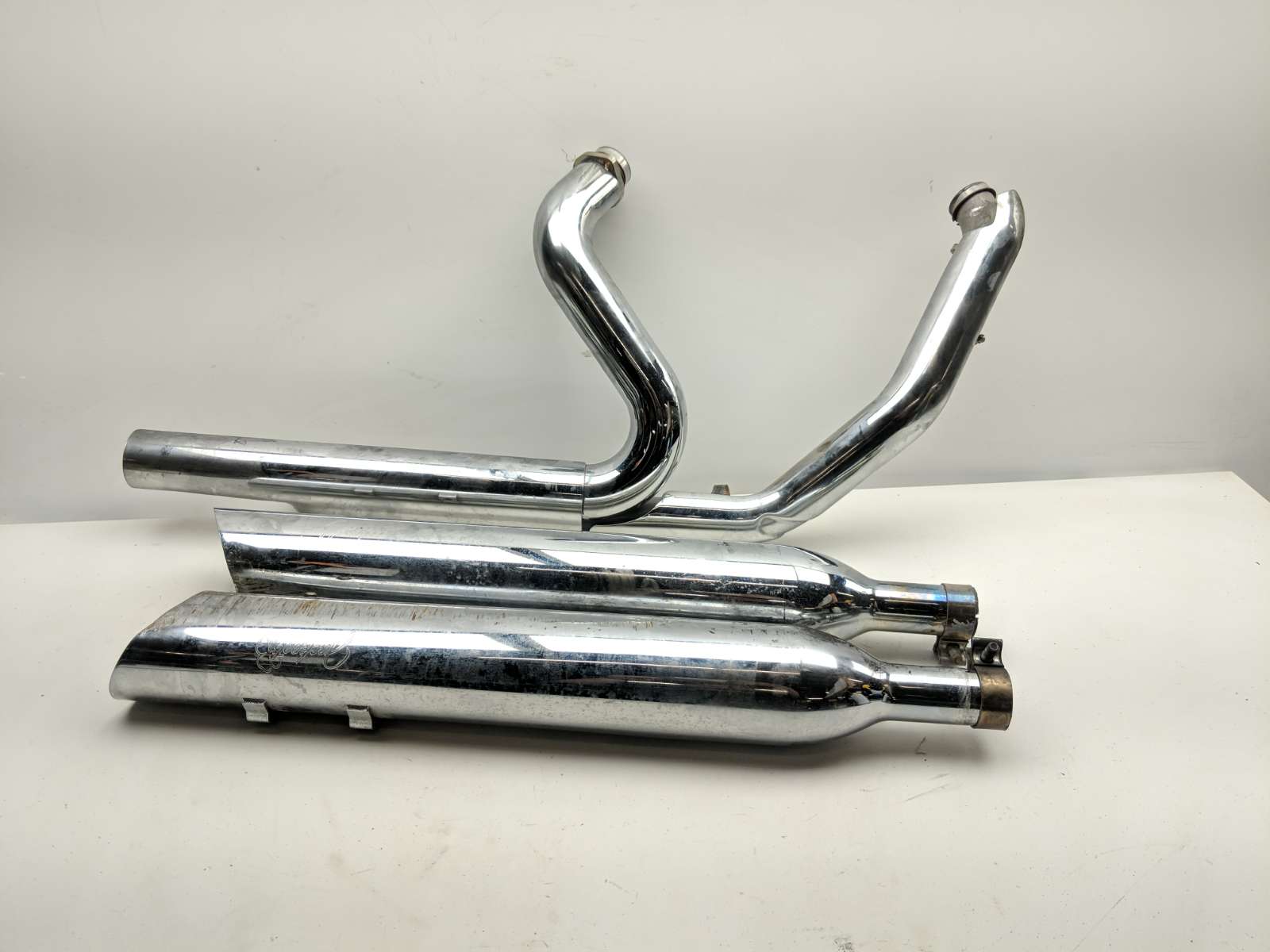 11 Harley Davidson Road Glide Ultra FLTRU JACKPOT Exhaust Header Pipe Muffler