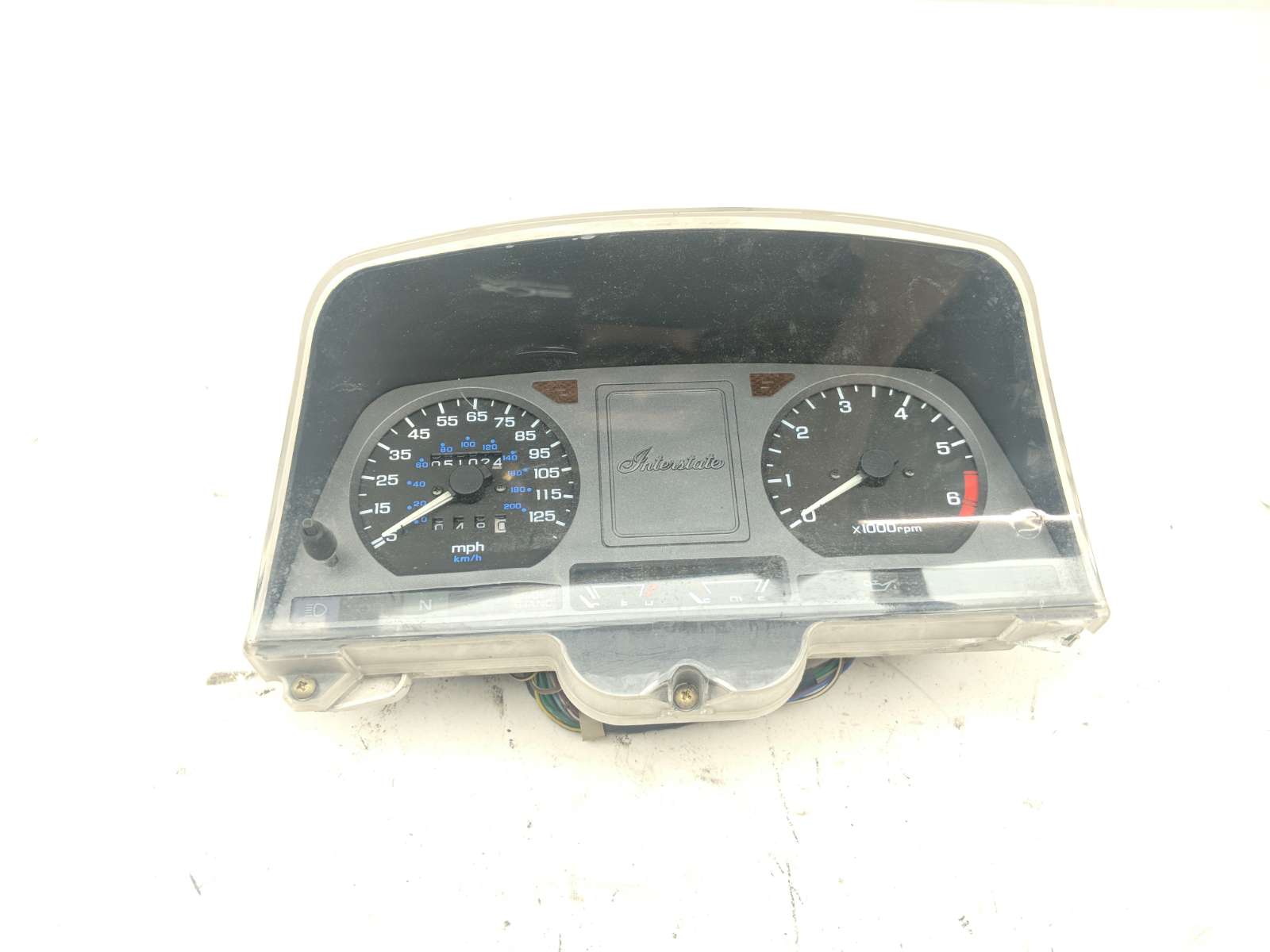 93 Honda GL1500 Goldwing 1500 Instrument Gauge Cluster Speedometer Tachometer