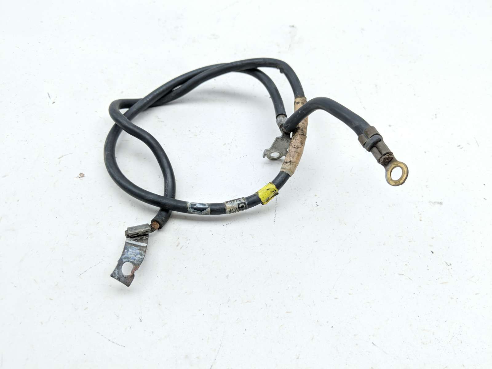 93 Honda GL1500 Goldwing 1500 Battery Negative Terminal Cable Wire