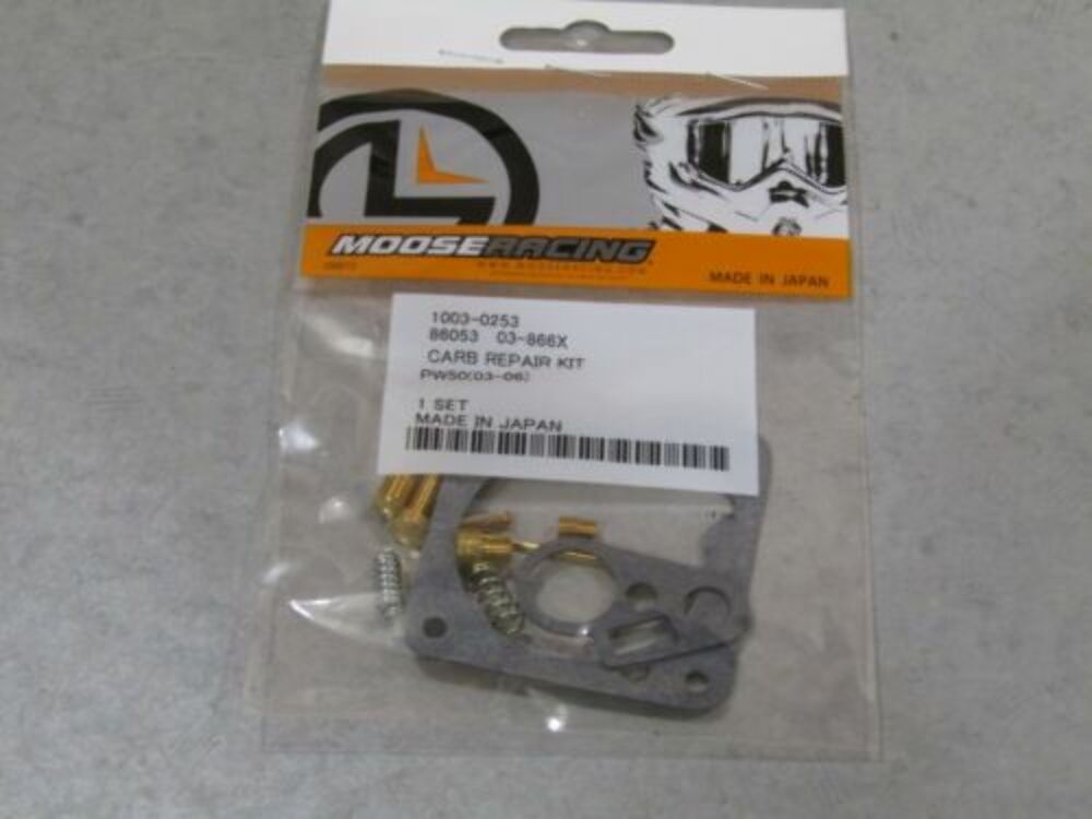 MOOSE RACING CARBURETOR REPAIR KIT 2003-2006 YAMAHA PW50 10030253
