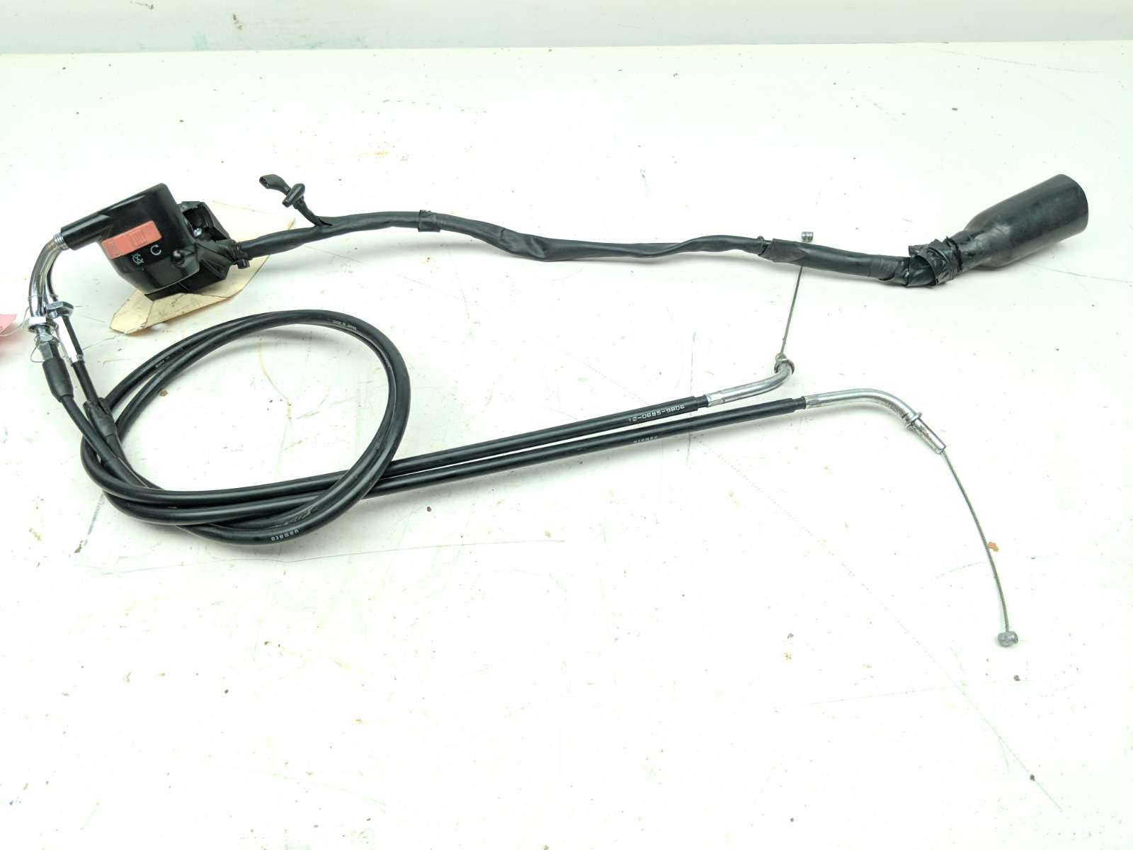 19 Kawasaki EJ800 W800 Cafe Racer Throttle Cable Lines