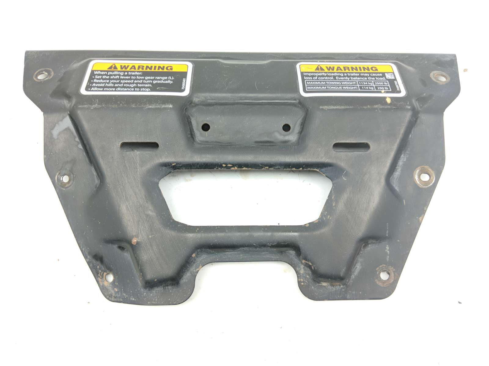20 Can Am Defender MAX HD8 DPS Rear Bumper Fender Cover Panel Metal