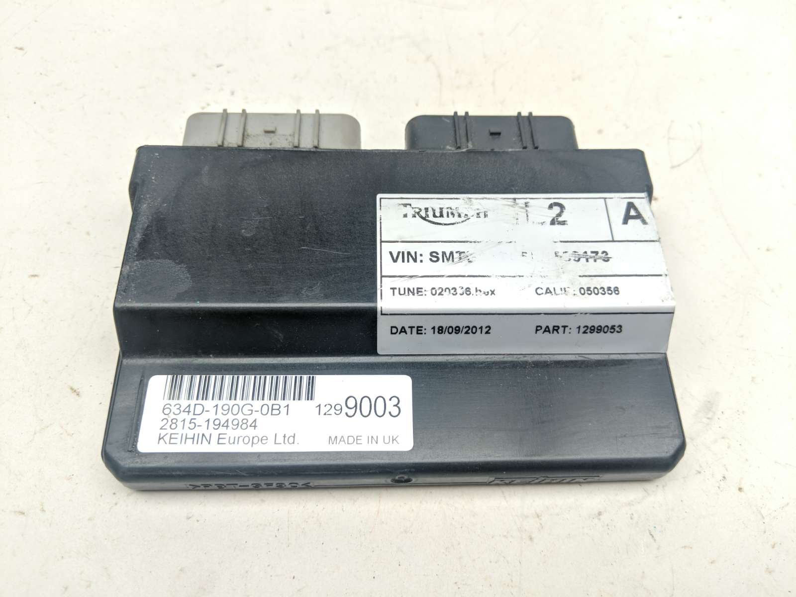 13 Triumph Thunderbird LT 1600 Computer CDI ECU ECM Box 1299053