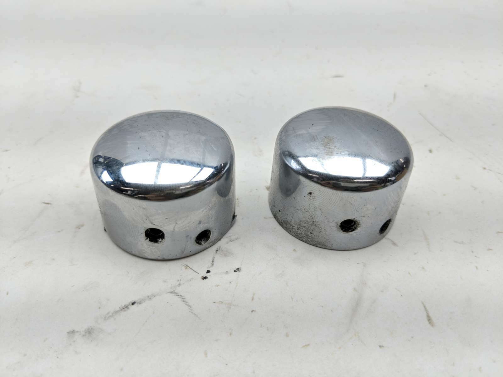 11 Harley Davidson Road Glide Ultra FLTRU Axle Caps Covers Chrome