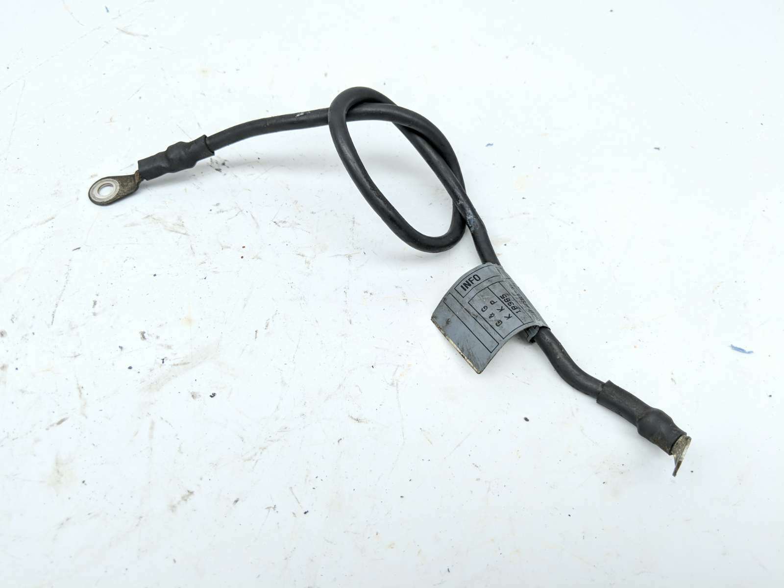00 BMW K1200LTC Custom Negative Battery Cable Terminal (B)