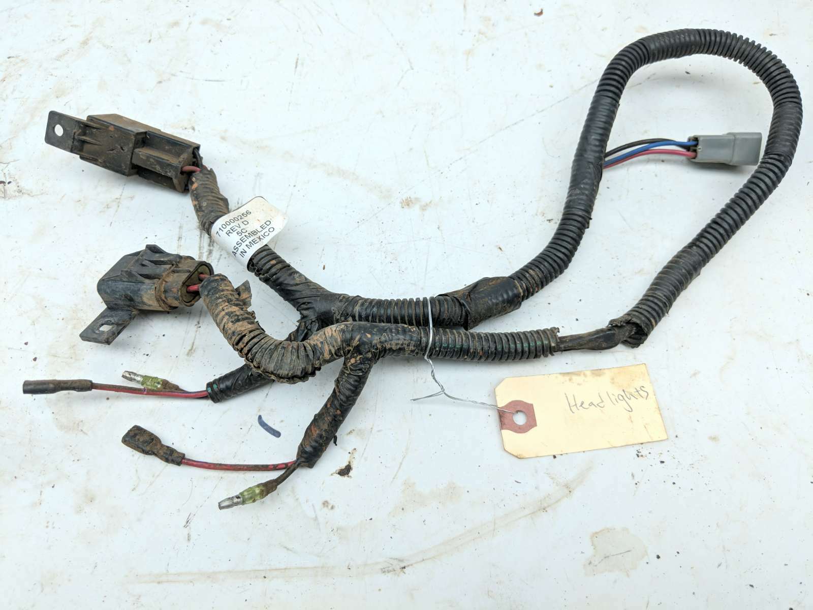 05 Can Am DS650 Headlight Wire Wiring Harness 710000256