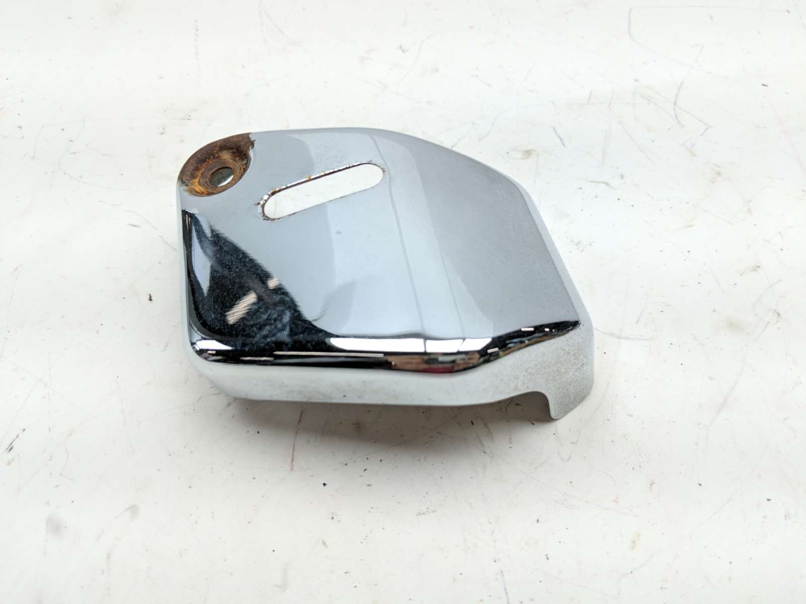 04 Honda Shadow Sabre VT1100 Rear Master Reservoir Cover Trim