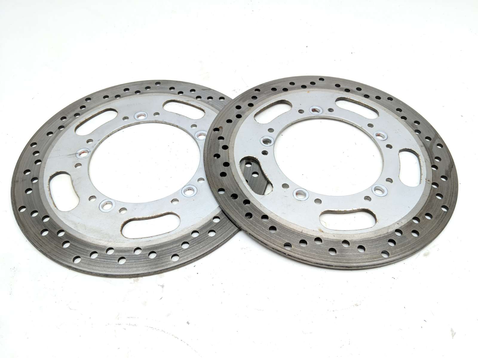 09 Kawasaki Vulcan 1700 Classic Anniversary Front Wheel Disc Brake Rotors INV
