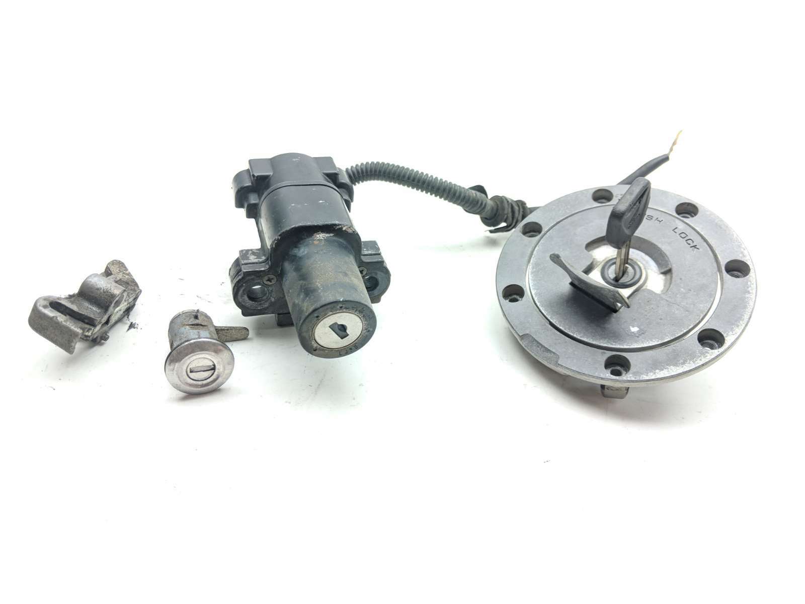 07 Honda CBR 600 CBR600RR Lock Set Ignition Switch Cap And Key