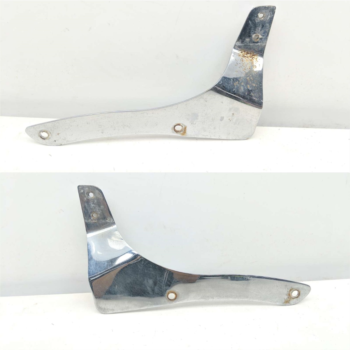 06 Suzuki M109R VZR1800 Rear Rear Passenger Back Rest Sissy Bar Mount Brackets