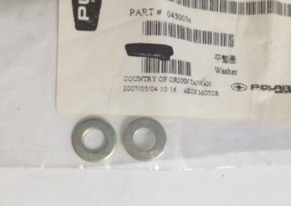 Polaris Scrambler 50 90 Predator 50 90 Washer 0450034 Qty. 5
