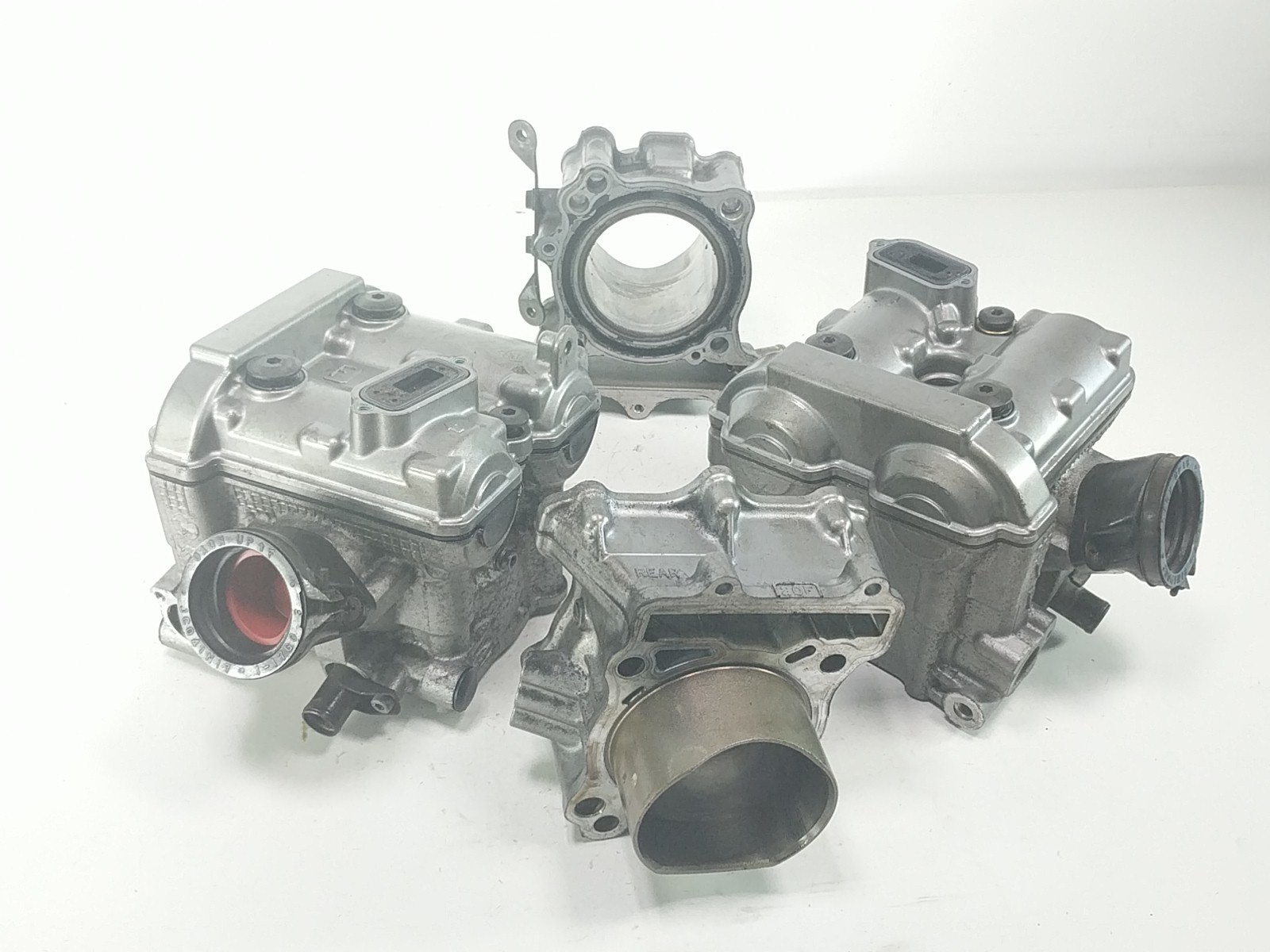 04 Suzuki VStrom DL650 Engine Motor Cylinder Head and Jugs