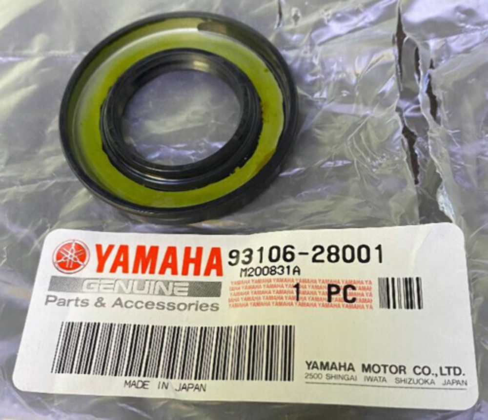 Yamaha OEM Rear Wheel Oil Seal V-Star Raider Stratoliner Stryker 93106-28001