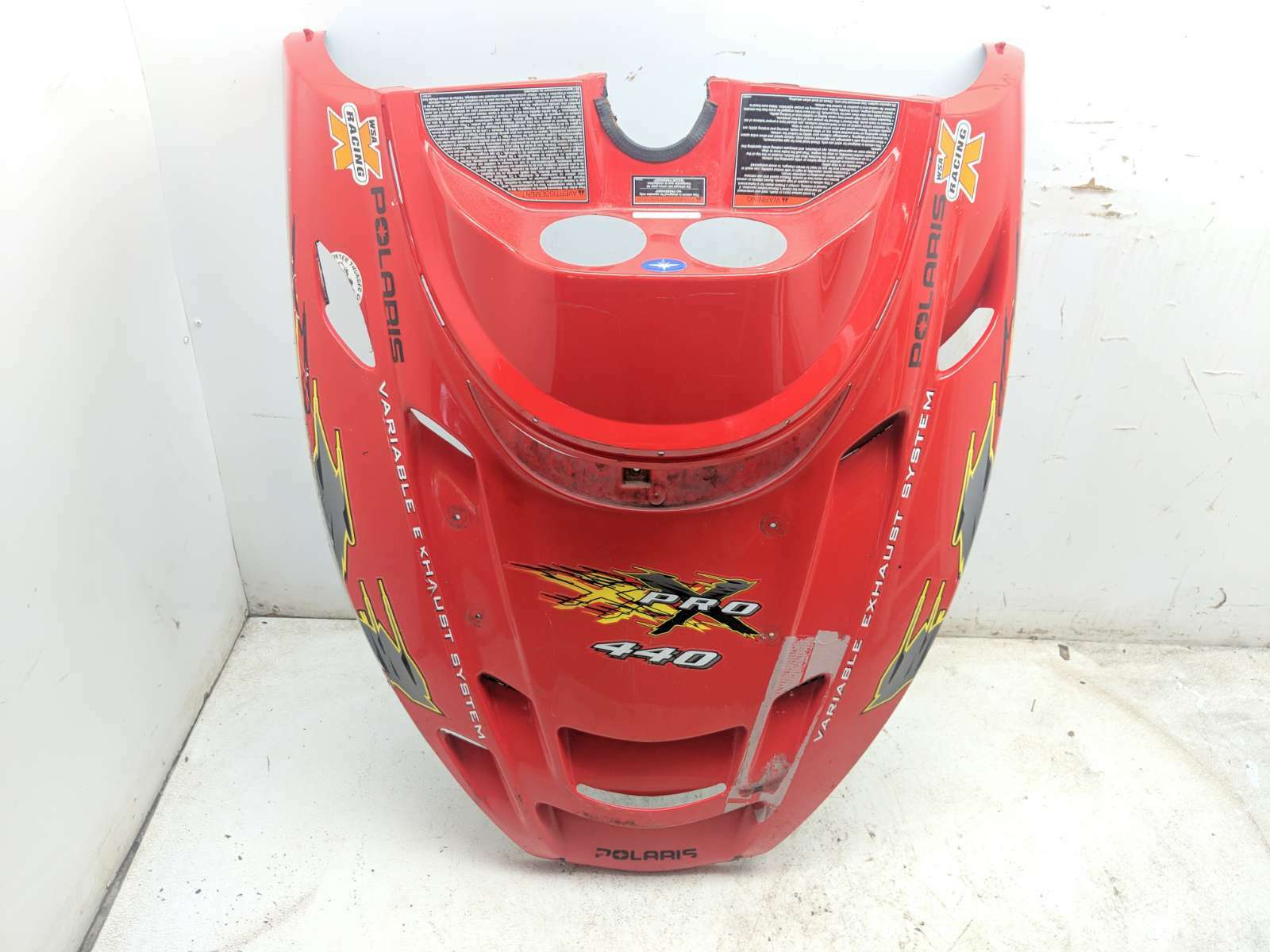 02 Polaris ProX 440 Front Hood Cover Panel Assembly