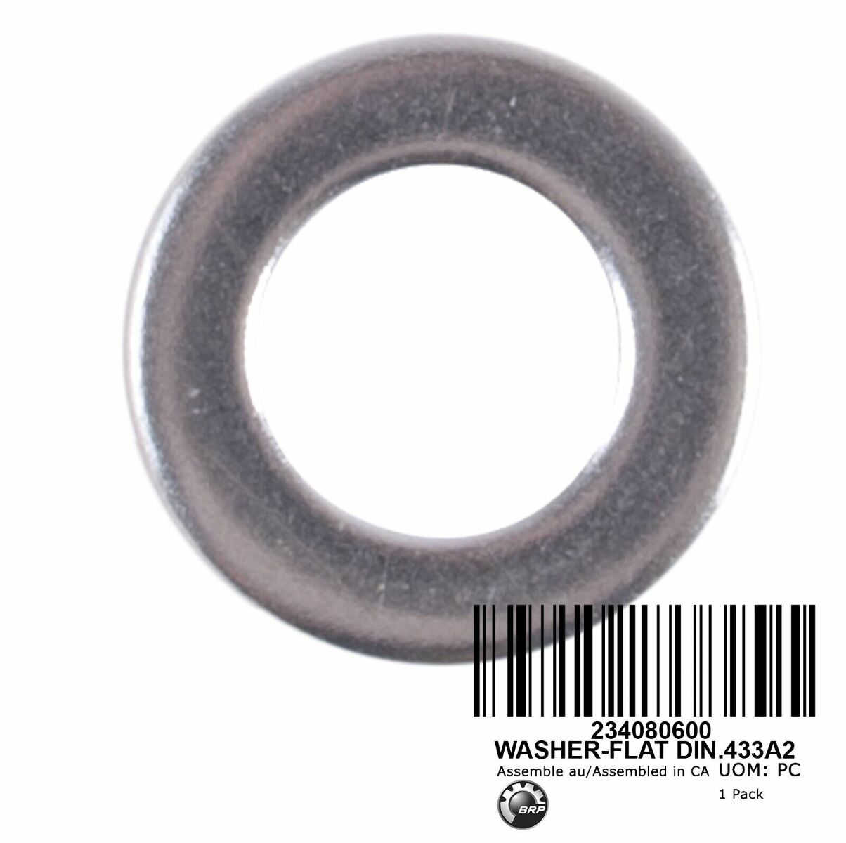 Sea-Doo BRP M8 Stainless Flat Washer 234080600