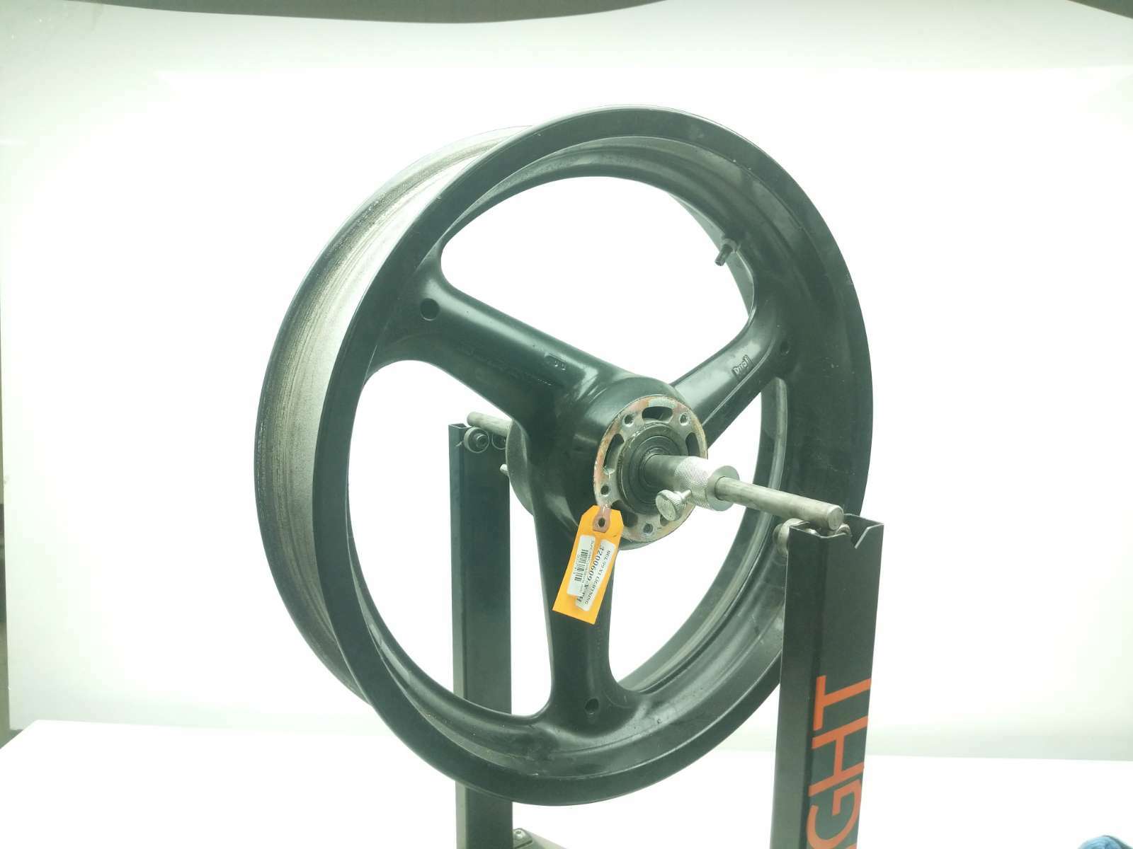 99 Buell X1 Lightning Front Wheel Rim STRAIGHT 17 x 3.50
