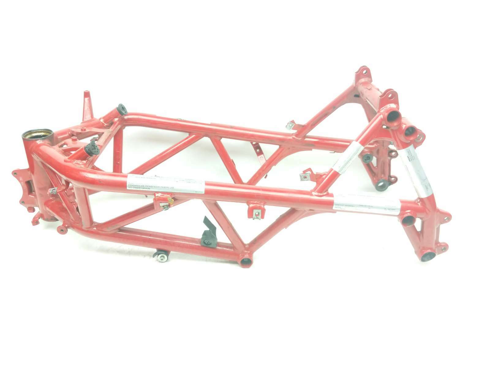 12 Ducati 848 Superbike EVO Main Frame Chassis STRAIGHT SLVG