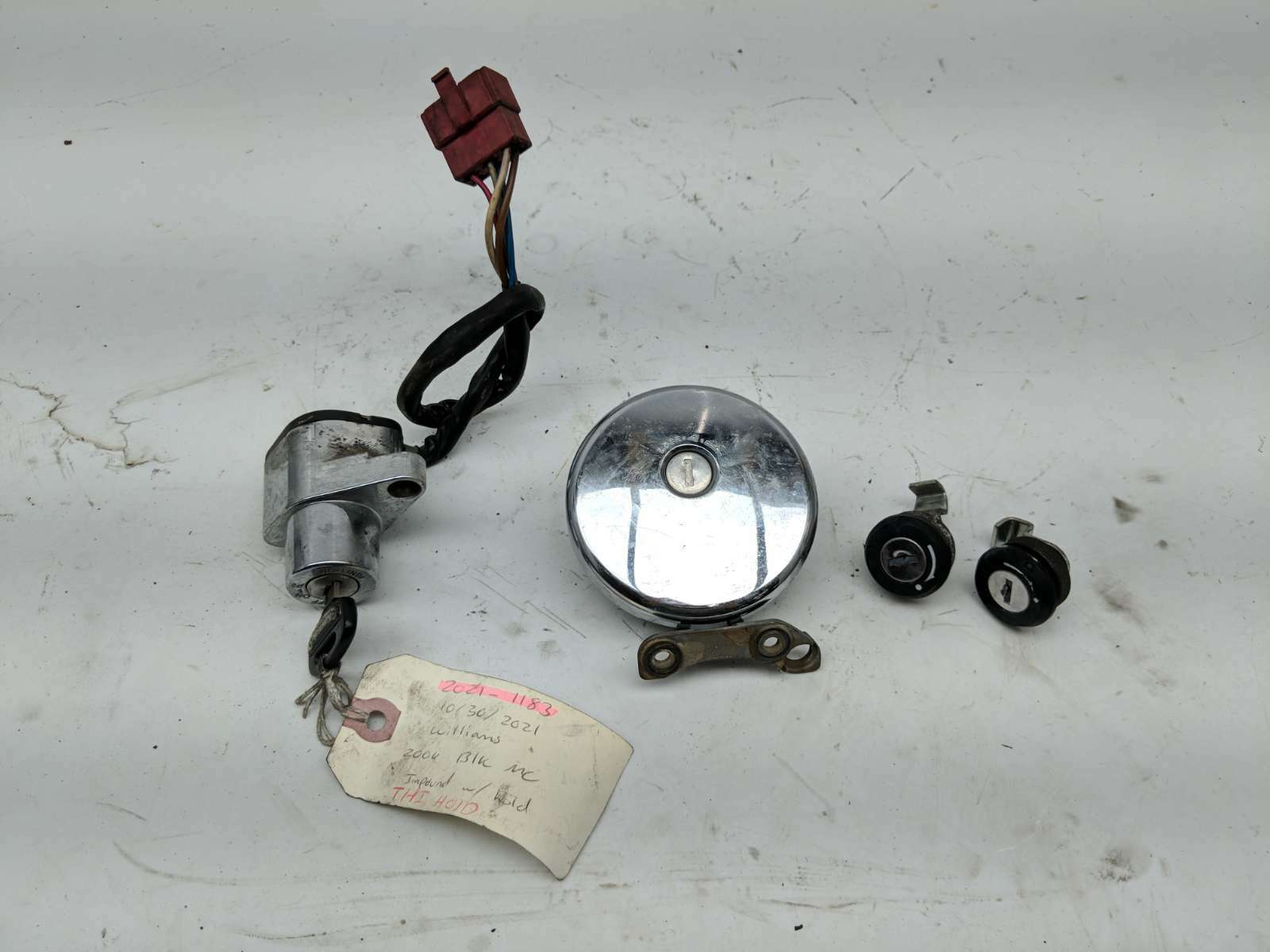 06 Kawasaki Vulcan Drifter 800 VN800 Lock Set Ignition Switch Cap And Key