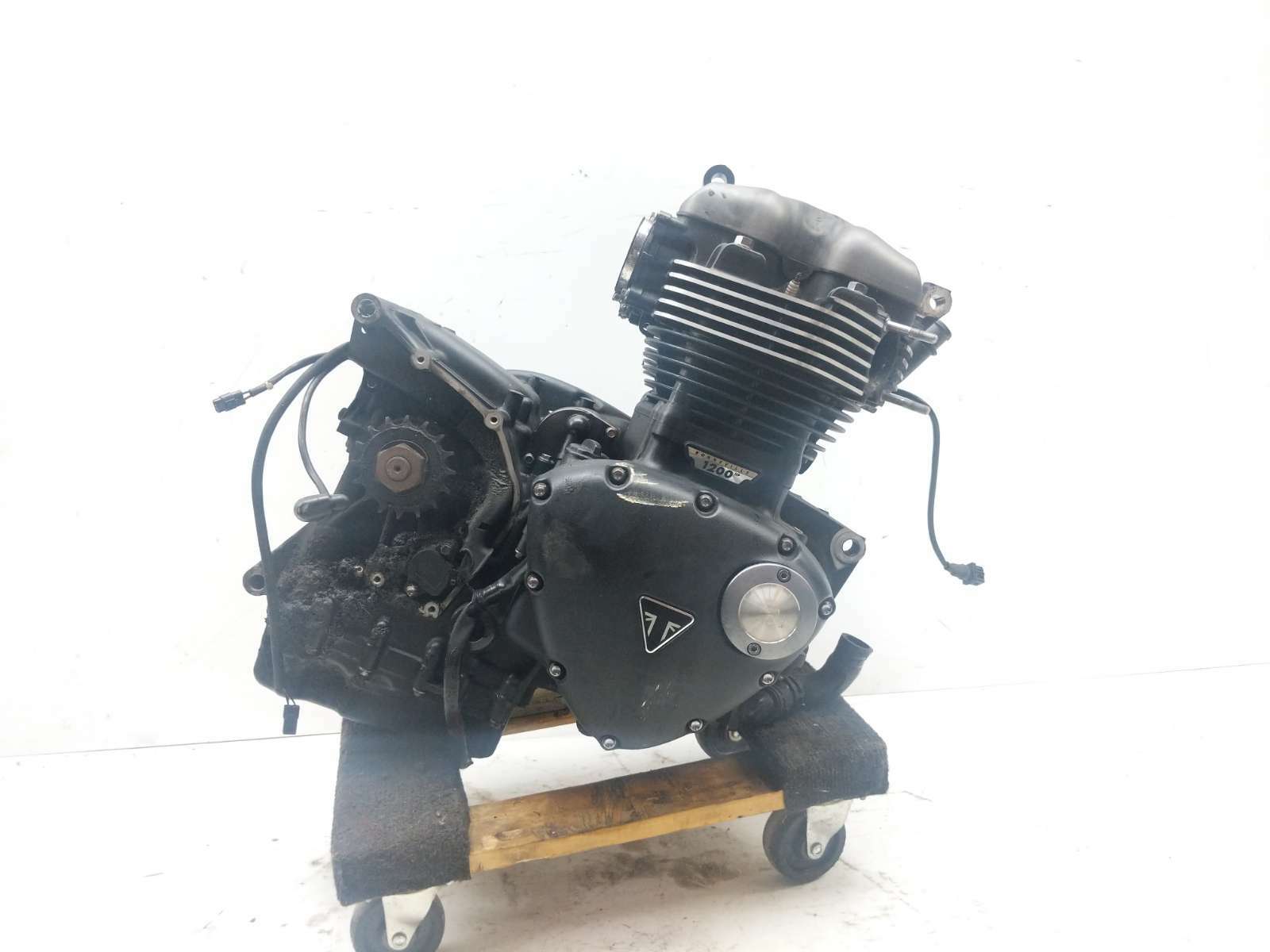 19 Triumph Bonneville Speed Twin Engine Motor GUARANTEED 3.9K MILES RUNS VIDEO!