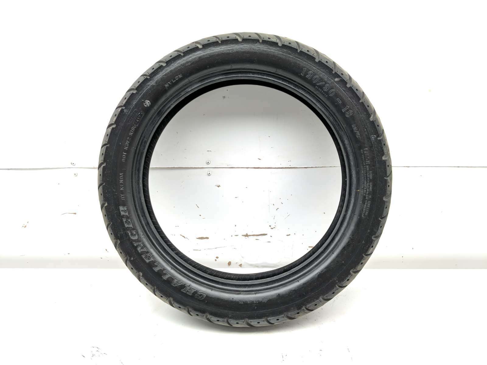 00 Honda Shadow Sabre VT1100 Front Wheel Tire KENDA CHALLENGER 120/90-18