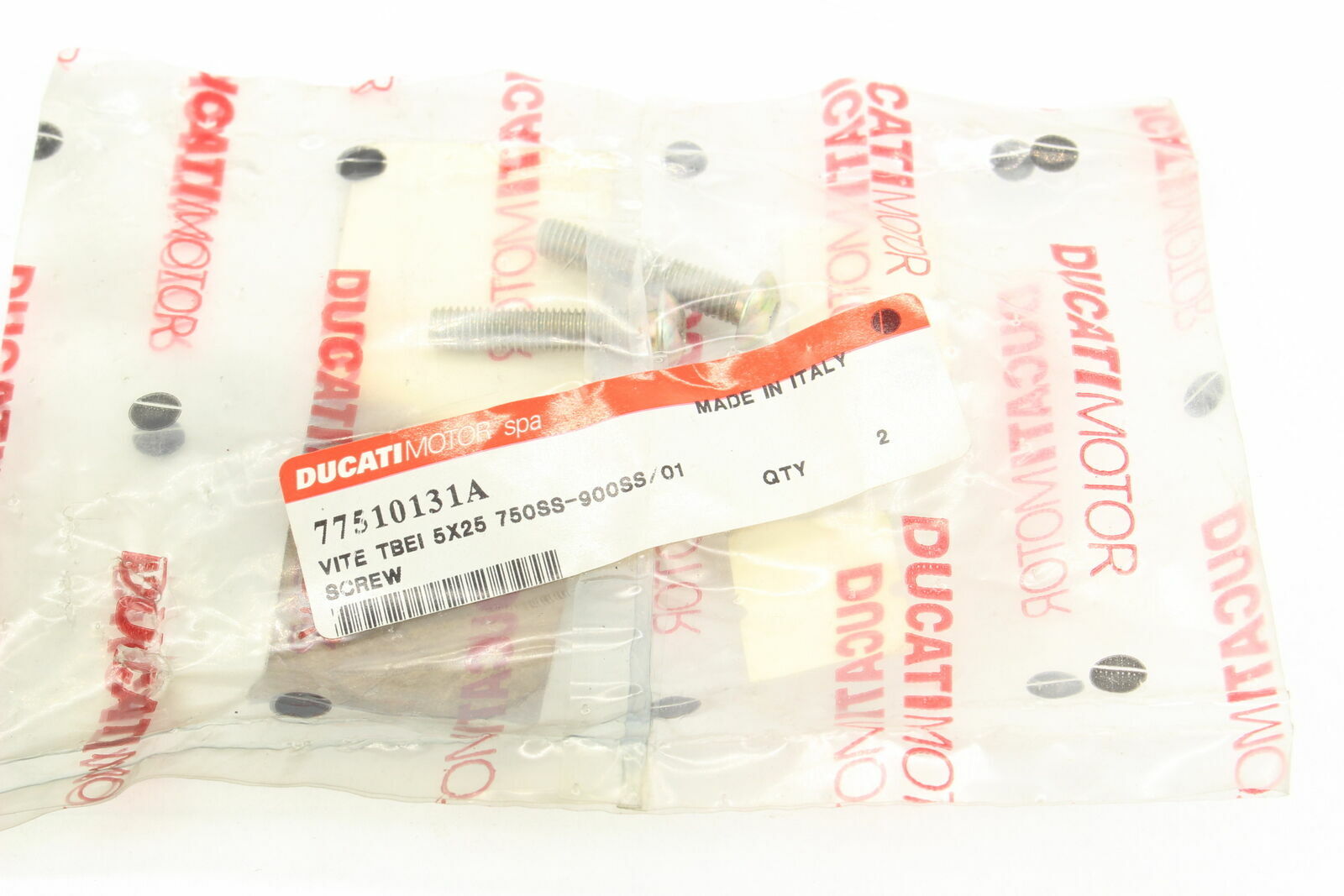 DUCATI OEM BOLT SCREW MONSTER 900 77510131A QTY 2