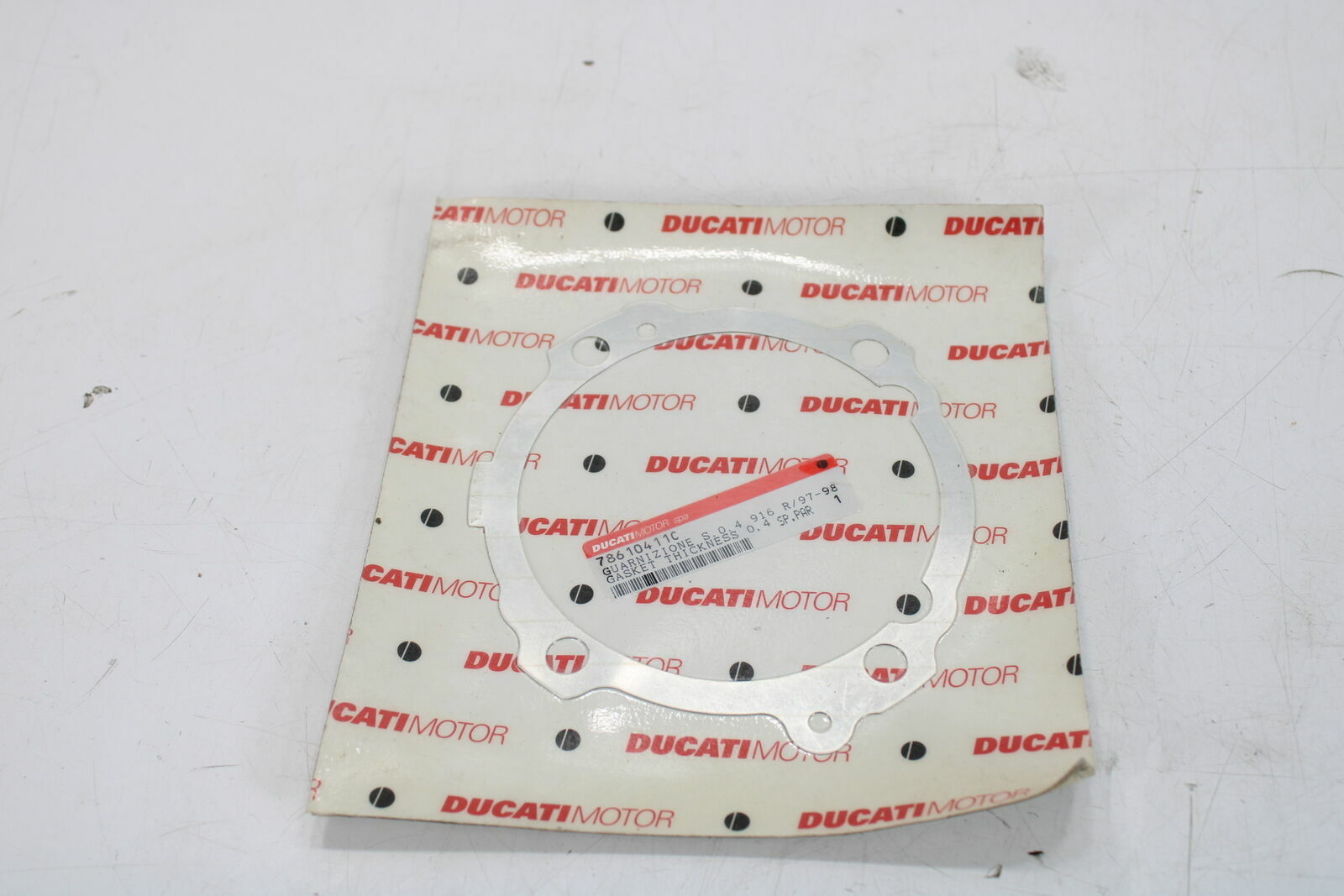 DUCATI OEM CYLINDER BASE GASKET 916 97-98 78610411C