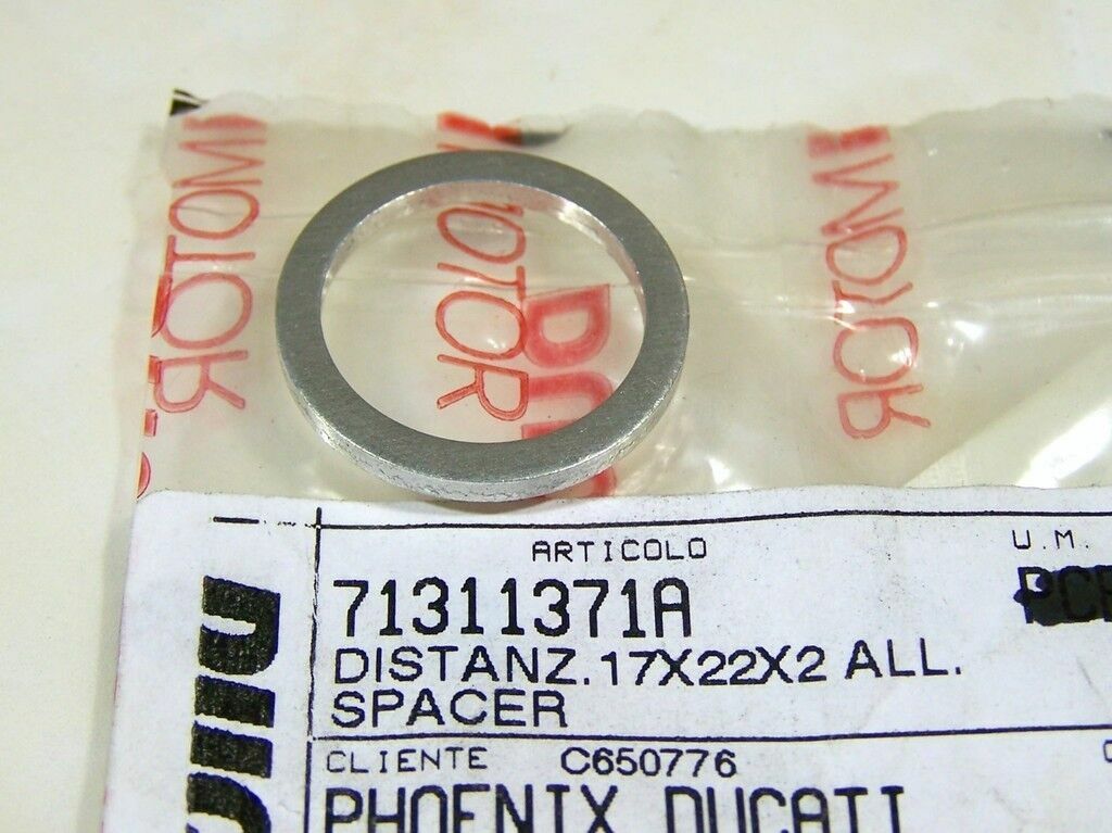 DUCATI OEM HEAD SPACER MONSTER 900 SS750 SS900 71311371A QTY 2