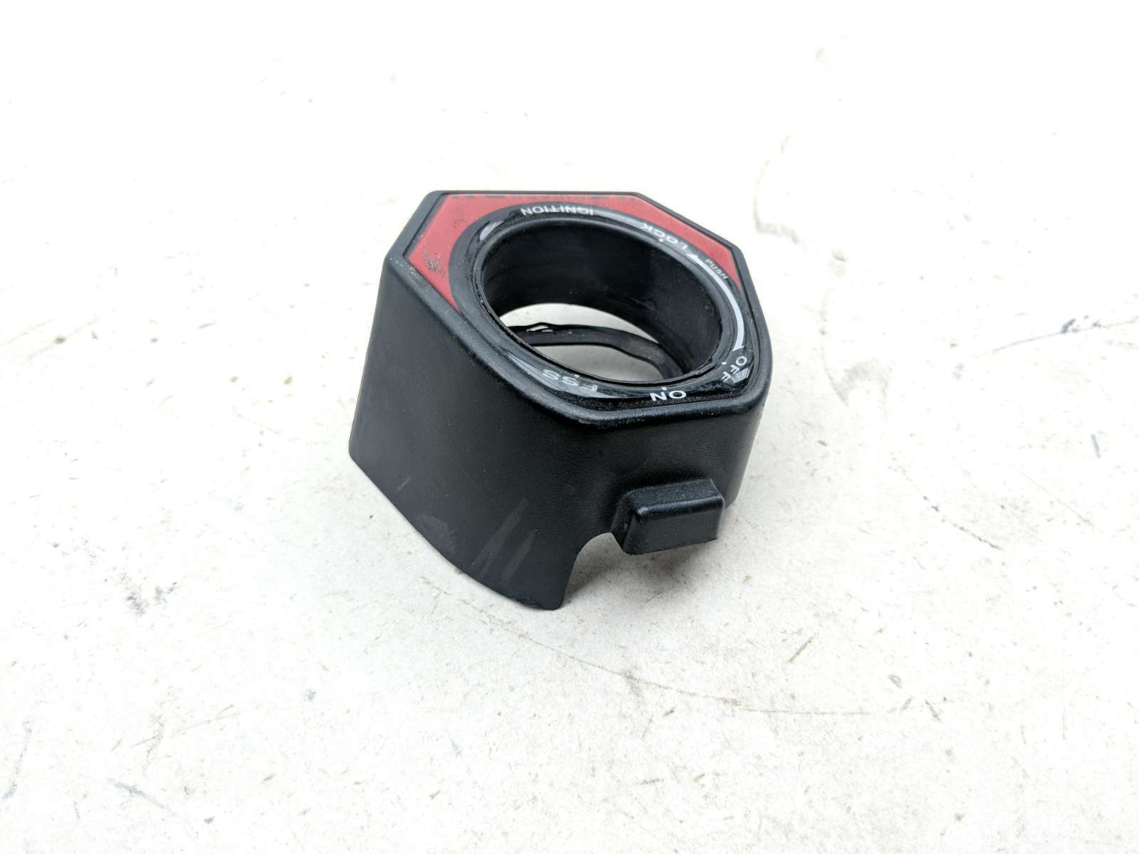 08 Kawasaki ZG1400BF Concours ZG 14 Ignition Switch Key Cover Panel