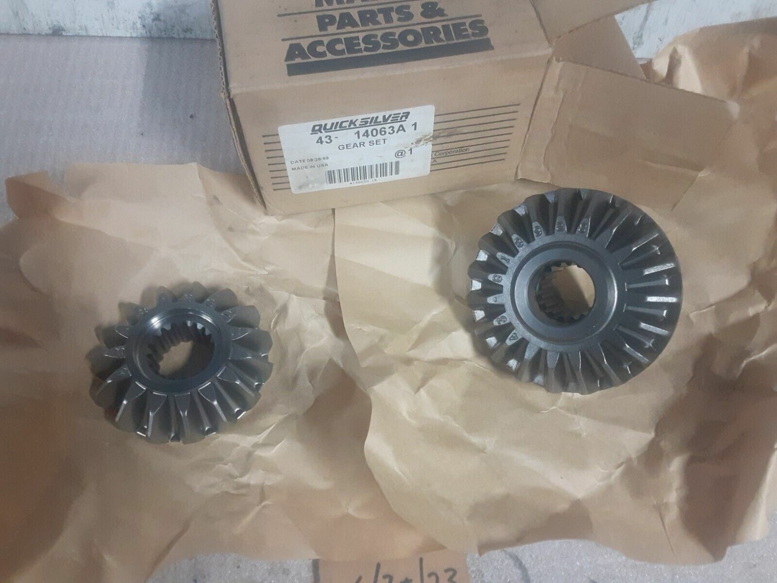 OEM MERCURY 43-14063A1 14063A1 Quicksilver 2017 Gear Set Bravo I II III
