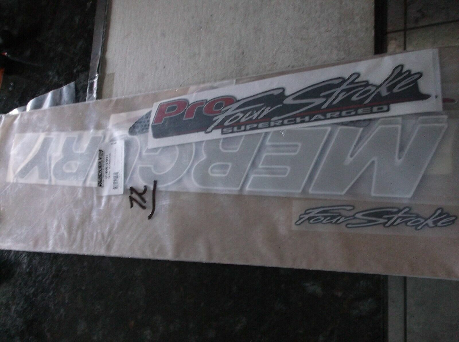 ★専用ページ★ MERCURY QUICKSILVER Verado Decal Service Set 37-8M0114441 OEM