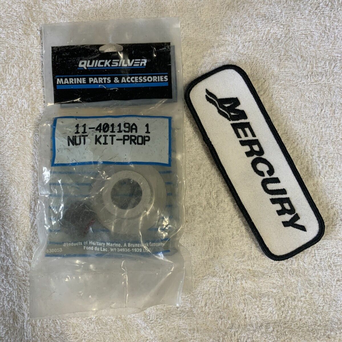 Mercury Mariner QUICKSILVER Force Prop Service Kit 11-40119A 1 w/ Thrust Washer