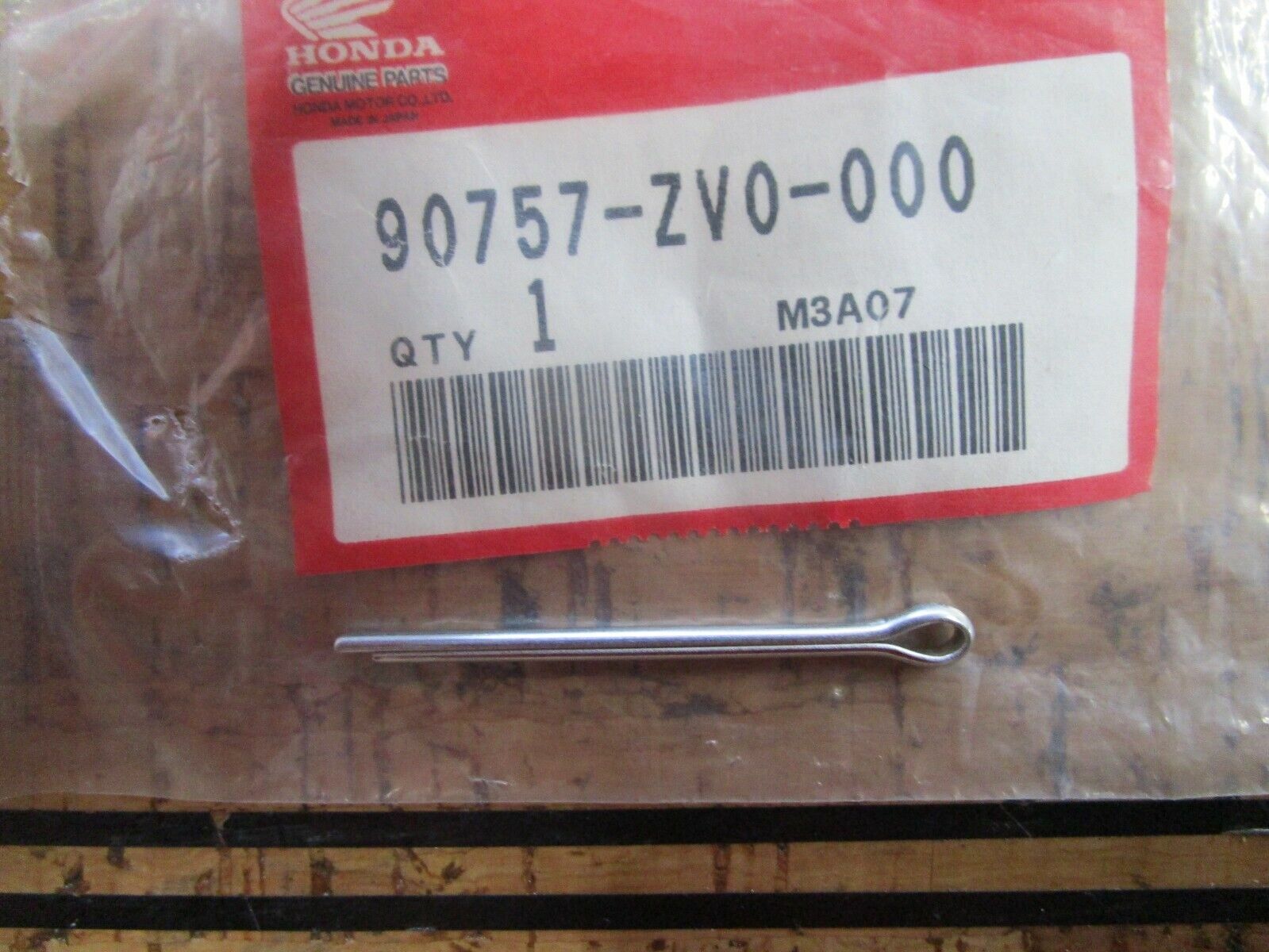 90757-ZV0-000 Honda Propeller Split Pin Cotter Key BF20F, BF2A, BF2D and BF2.3D