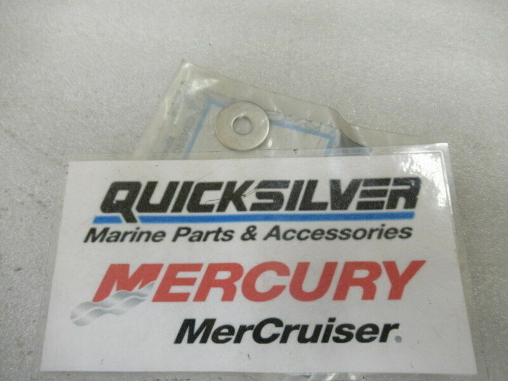 Mercury-Mercruiser Quicksilver OEM 12-65567 WASHER (.265 x .750 x .04)