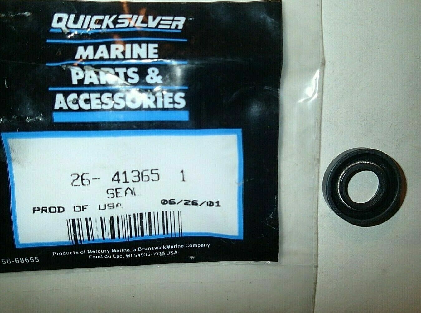 QTY 2 | Quicksilver OEM 26-41365 1 Seal Mercury - Sun Coast Cycle