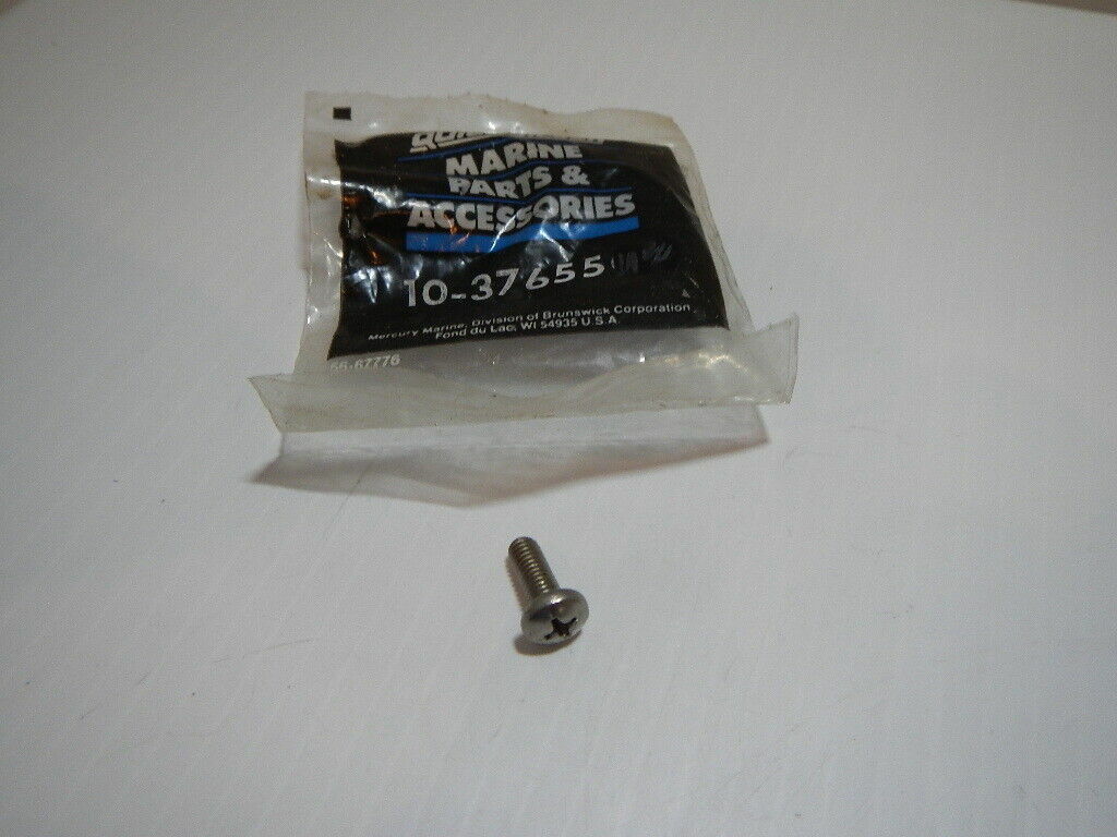 Mercury Quicksilver 10-37655 Screw OEM 3 2 1 in