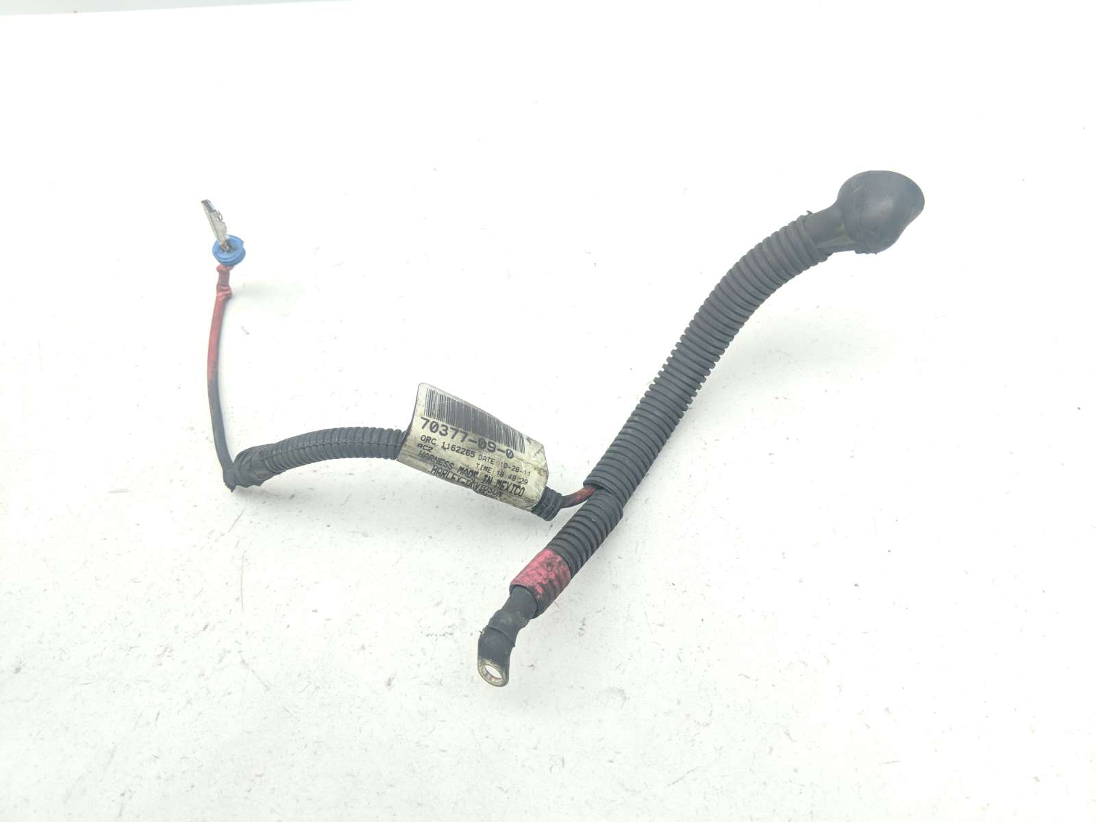 12 Harley Davidson Road Glide Ultra FLTRU Positive Battery Cable Terminal 70377-09 TRSH MW