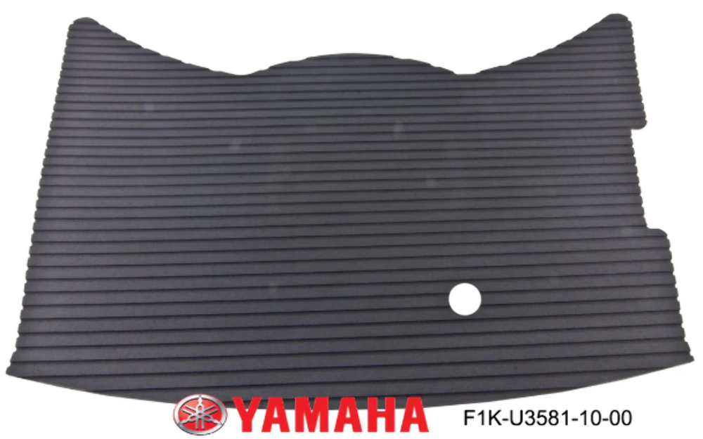 YAMAHA OEM Upper Mat (Gray) F1K-U3581-10-00 2005-2009 VX Deluxe Sport Cruiser