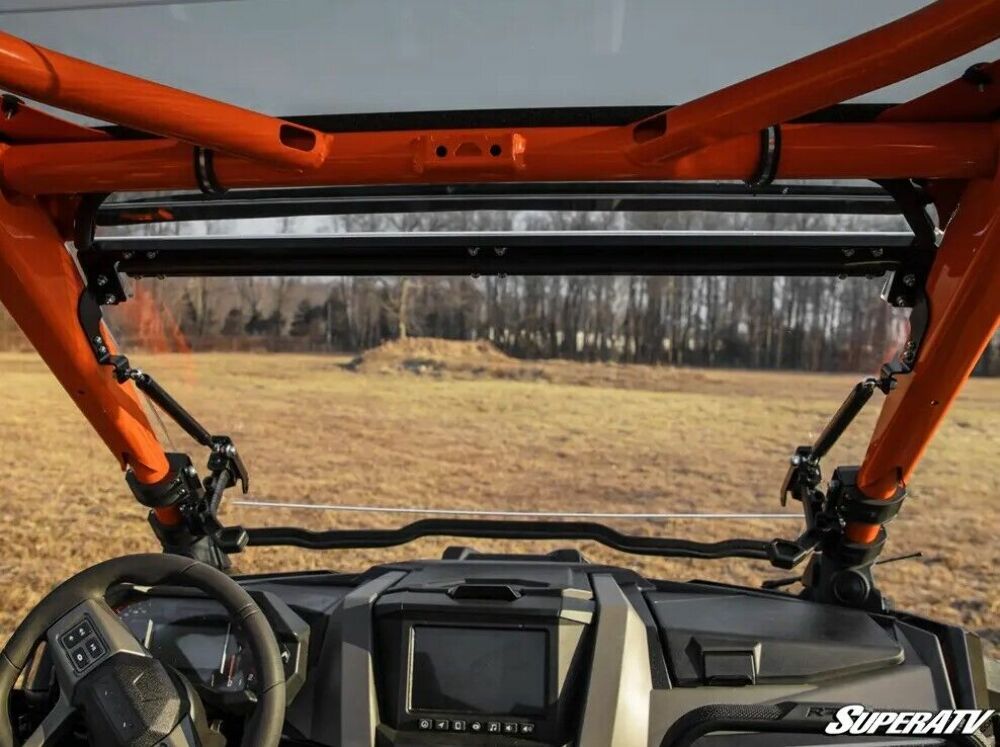 SuperATV Scratch Resist Flip Windshield 16-20 RZR S 1000 FWS-P-RZP-001-70