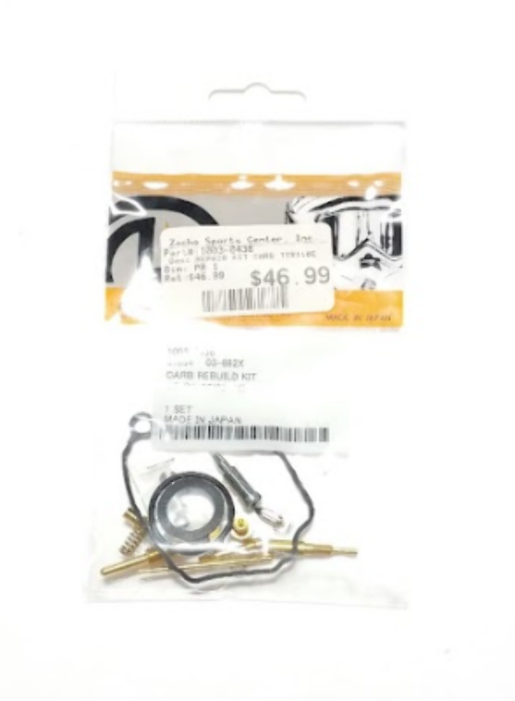 MOOSE RACING 1003-0436 REPAIR CARB KIT TTR110E 08-16
