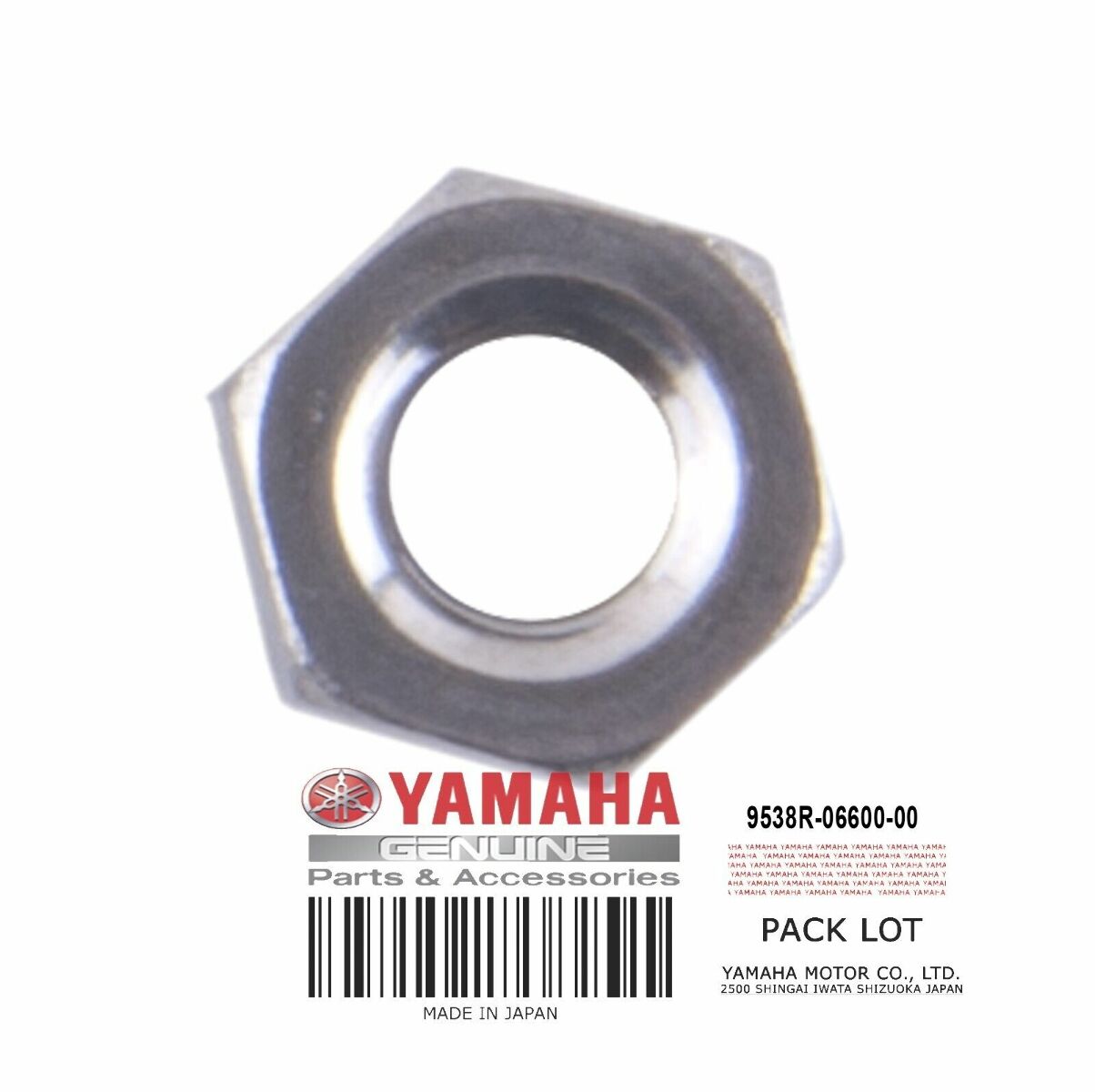 Yamaha OEM Nut 9538R-06600-00 QTY-4