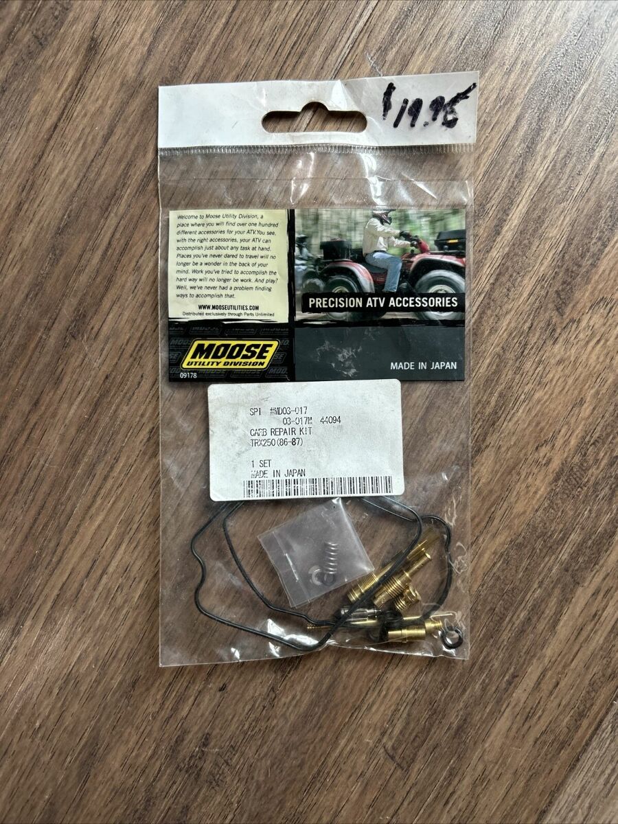 Moose Carb Rebuild Kit TRX250 '86-'87 MD03-017 BM2