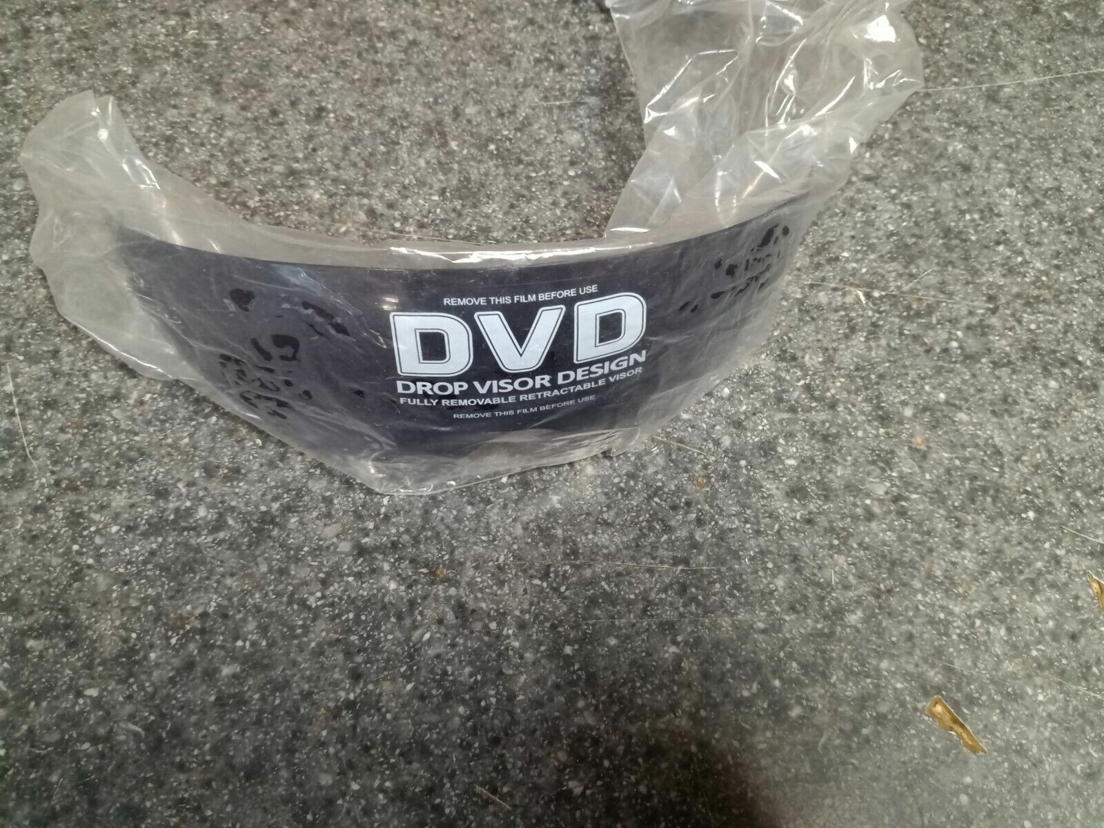 Speed and Strength DVD Drop Visor Design Inner Shield/Visor Lt Smoke 87-6982 New