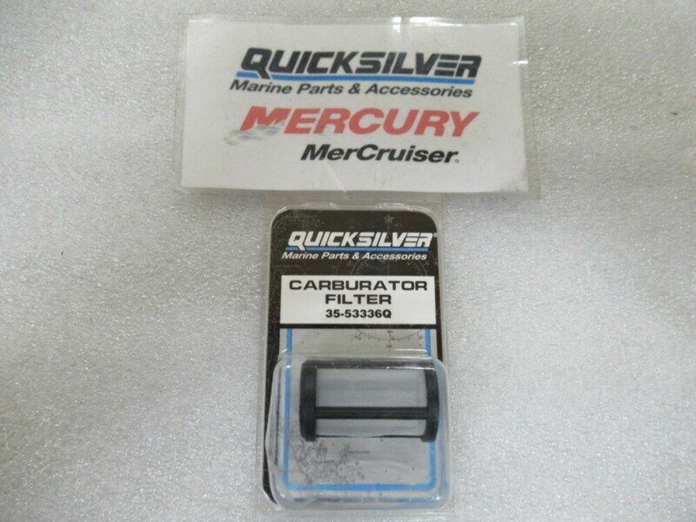 Genuine Mercury Quicksilver 35-53336Q Fuel Filter OEM New Factory