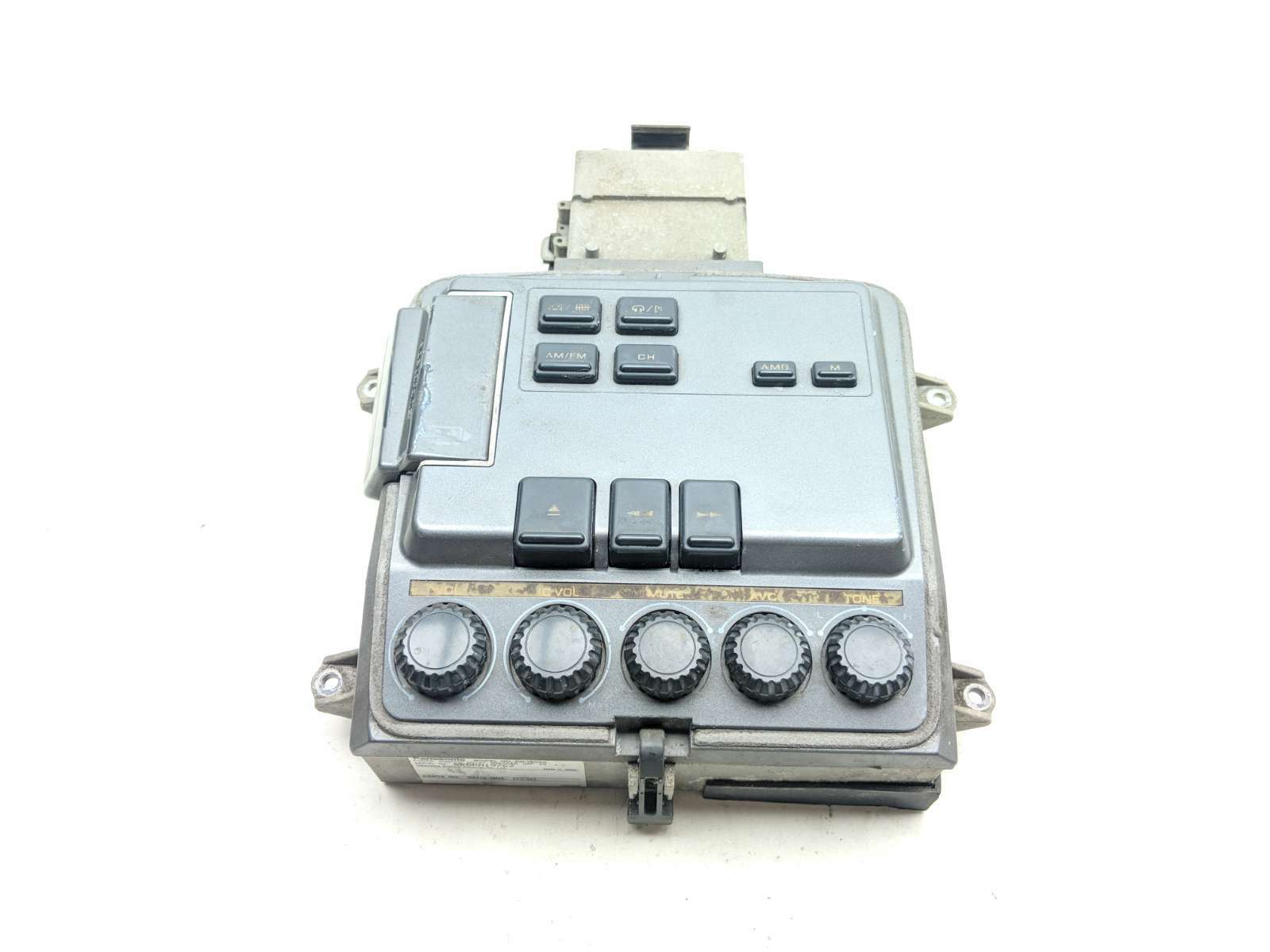 93 Honda GL1500 Goldwing Audio Dash Radio Control Switch Panel Cassette DAMAGED