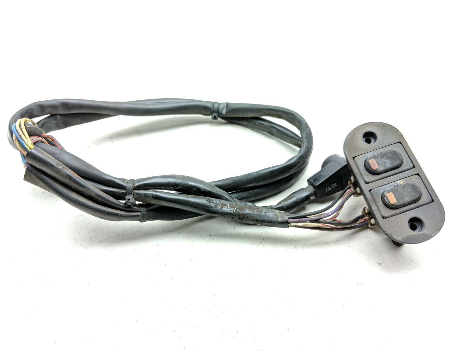 02 Harley Ultra Electra Glide FLHTCUI Dash Accessory Button Control Panel