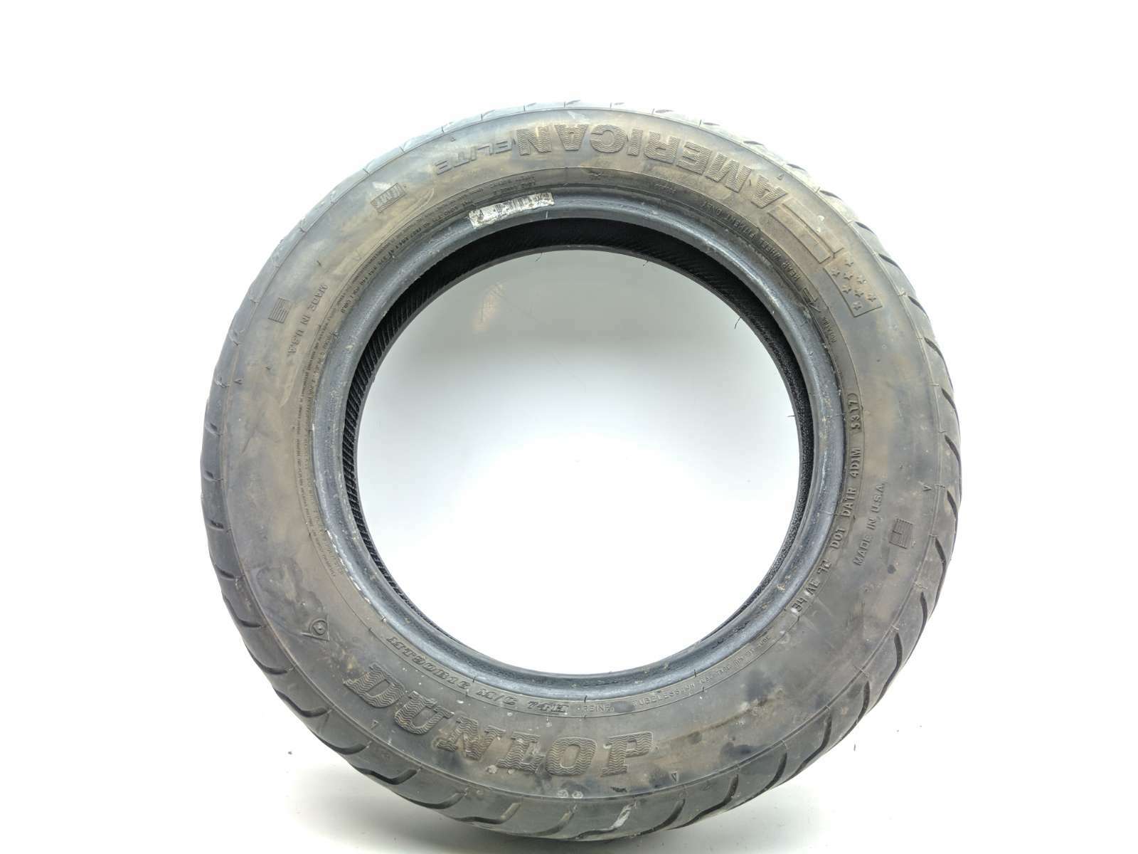 02 Harley Ultra Classic Electra Glide FLHTCUI Rear Wheel Tire DUNLOP AMERICAN ELITE 130/90-16