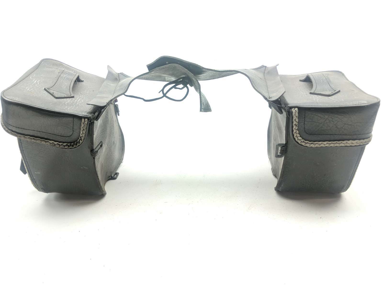 98 Kawasaki Vulcan 750 VN750 Rear Saddlebags Leather Bag Set RIVER ROAD